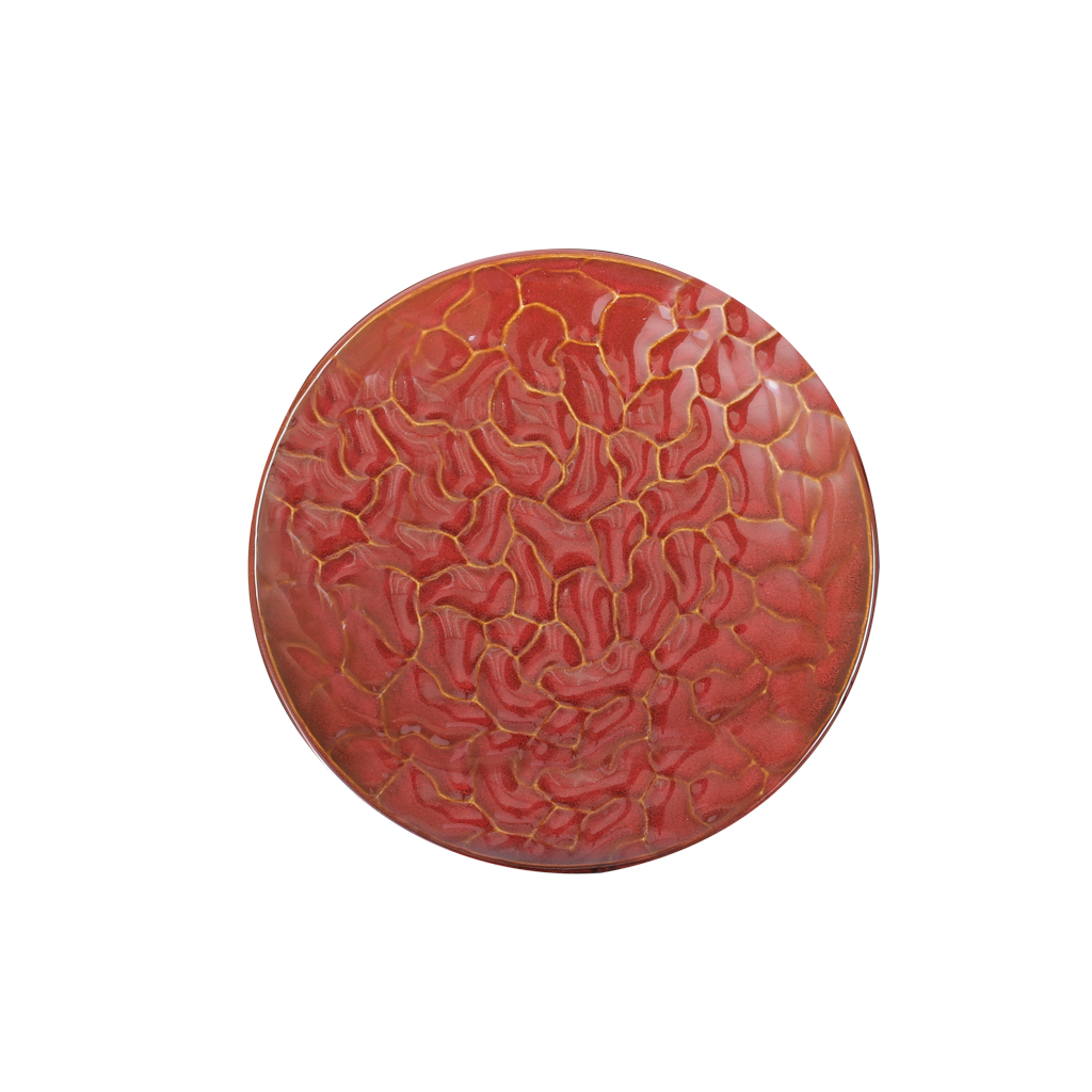 Тарелка керамика Черепашка красная 22см | Интернет-магазин Кактус