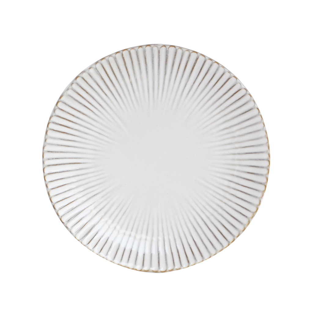 Тарелка обеденная Волна белая 27.5см | Интернет-магазин Кактус