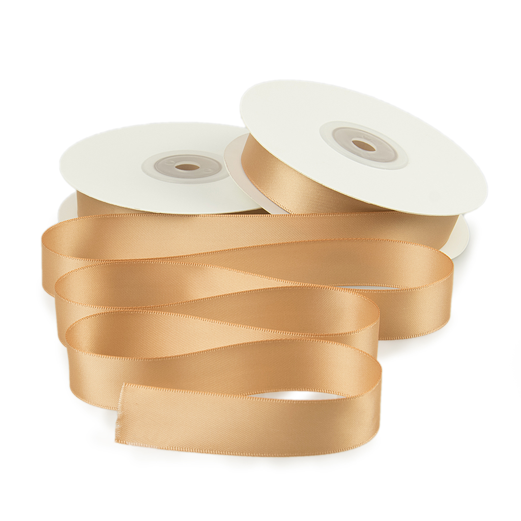 Стрічка Атлас Золото 2.0см 1м (23m) | Интернет-магазин Кактус