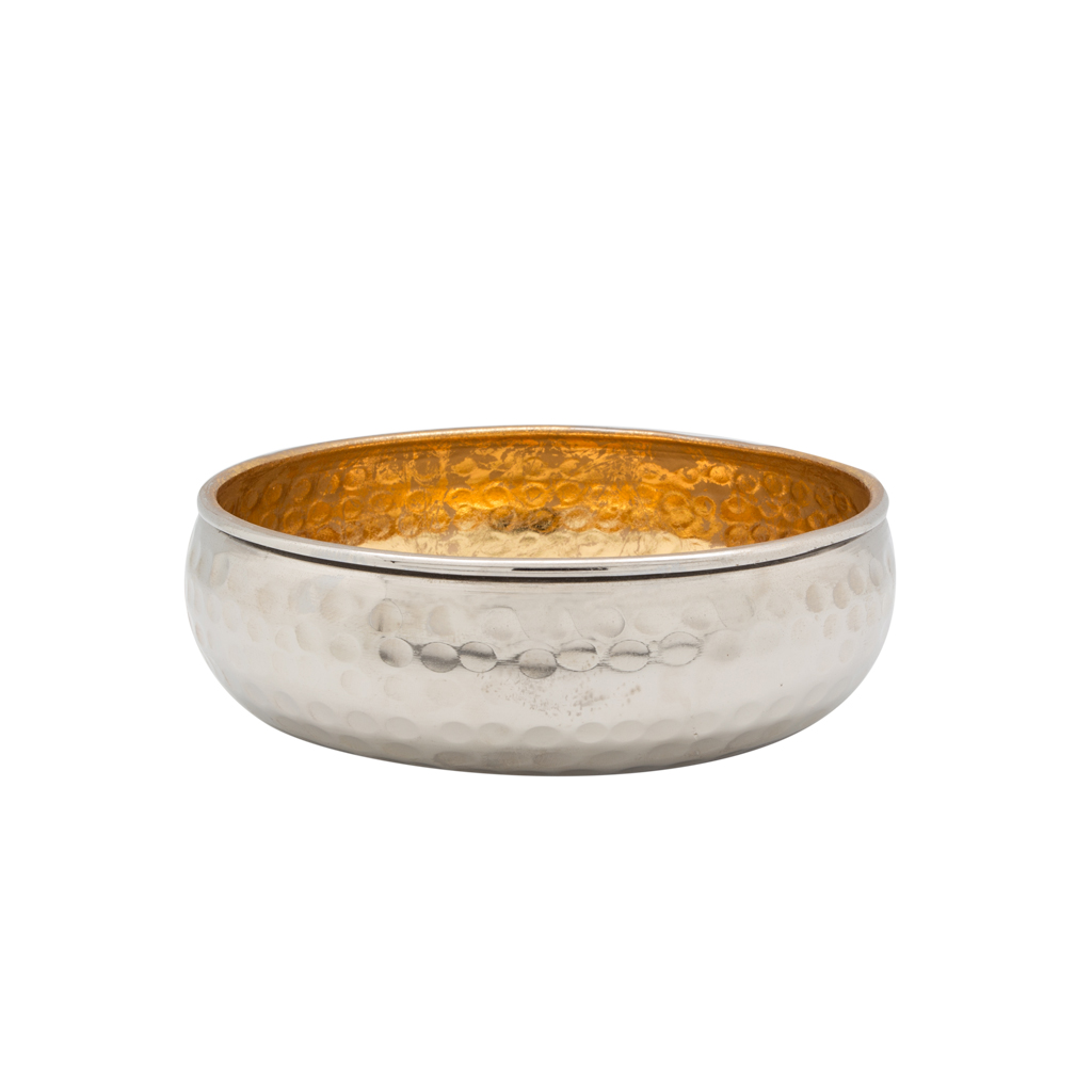 Блюдо алюміній карбування золоте 20см | Интернет-магазин Кактус