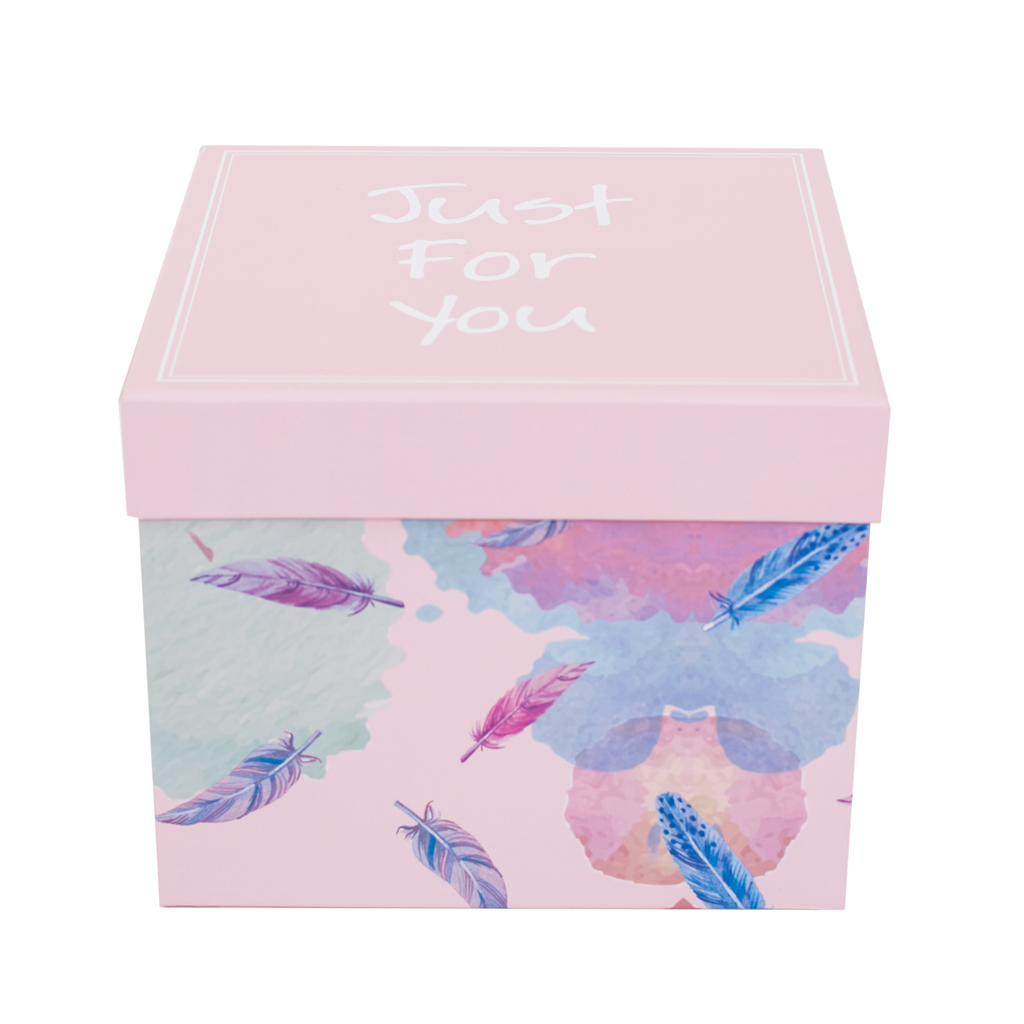 Коробка подарункова Just for You квад L 20*10*16.5 | Интернет-магазин Кактус
