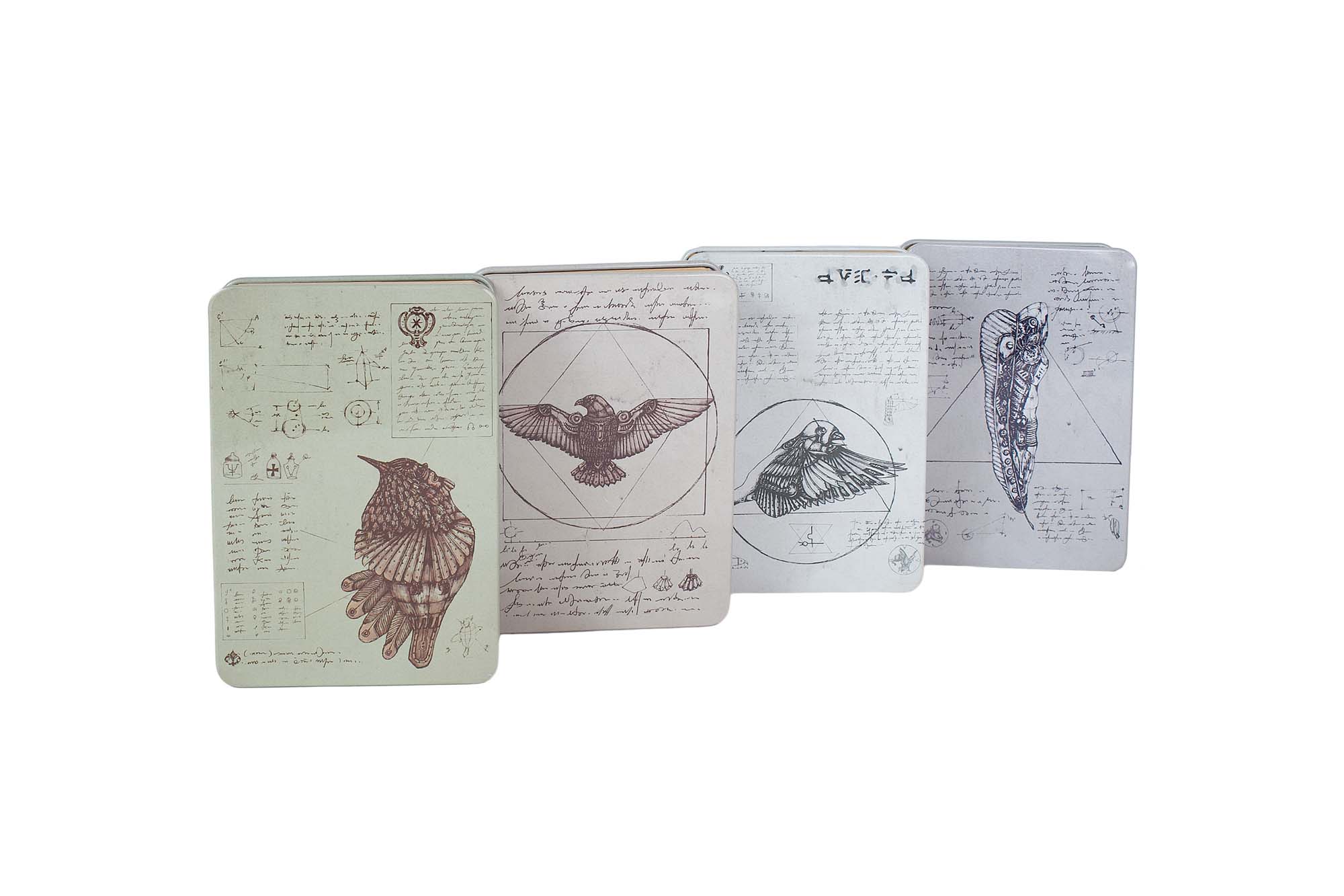 Блокнот в мет. Птицы 15*10см (4 вида) | Интернет-магазин Кактус