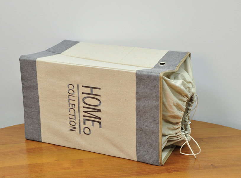 Корзина для белья льон 36х60см | Интернет-магазин Кактус