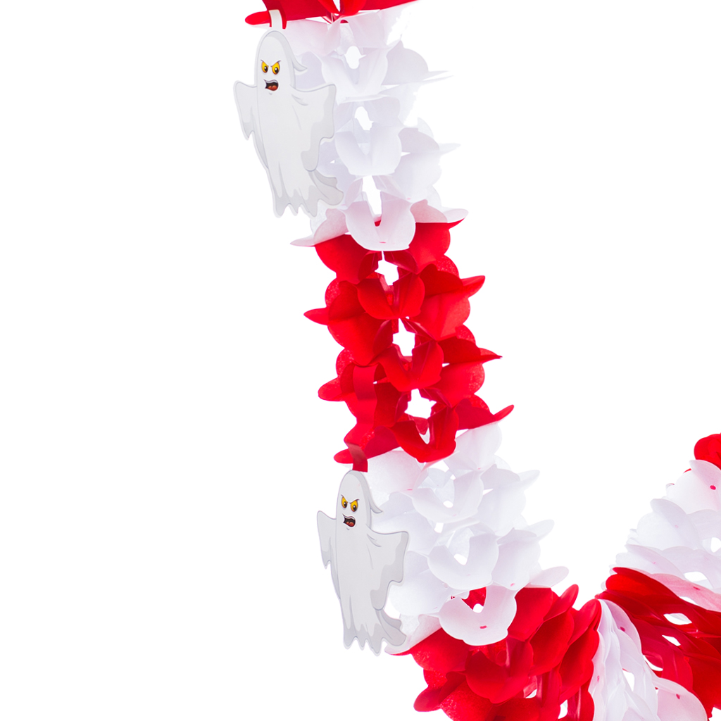 Гірлянда паперова Привид Хелловін 1/12 14 * 14 | Интернет-магазин Кактус