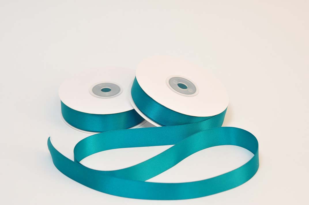Стрічка Атлас Аквамарин 1.9см 1м (23m) | Интернет-магазин Кактус
