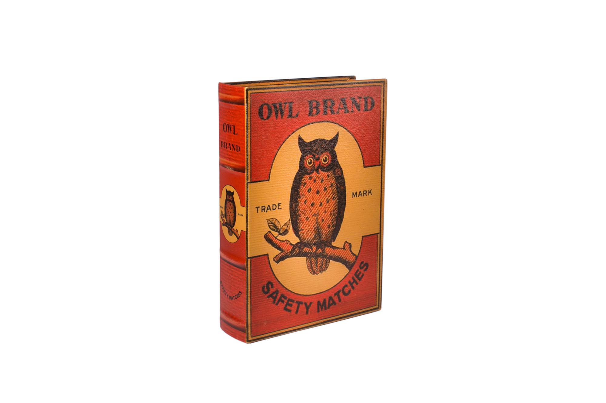 Шкатулка-фолиант Owl Brand (ПУ) M | Интернет-магазин Кактус