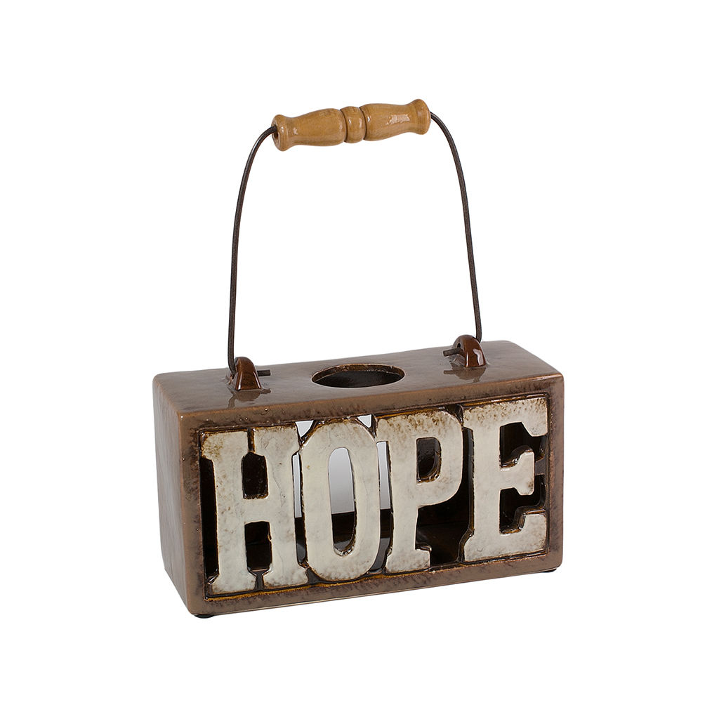 Подсвечник керамика Hope 20 см | Интернет-магазин Кактус