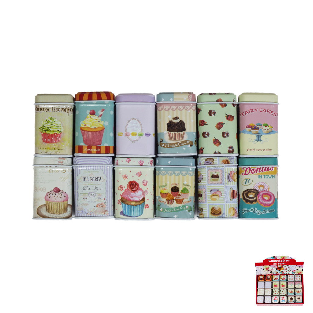 Баночка метал для зубочисток Sweets 12 * 2 види | Интернет-магазин Кактус