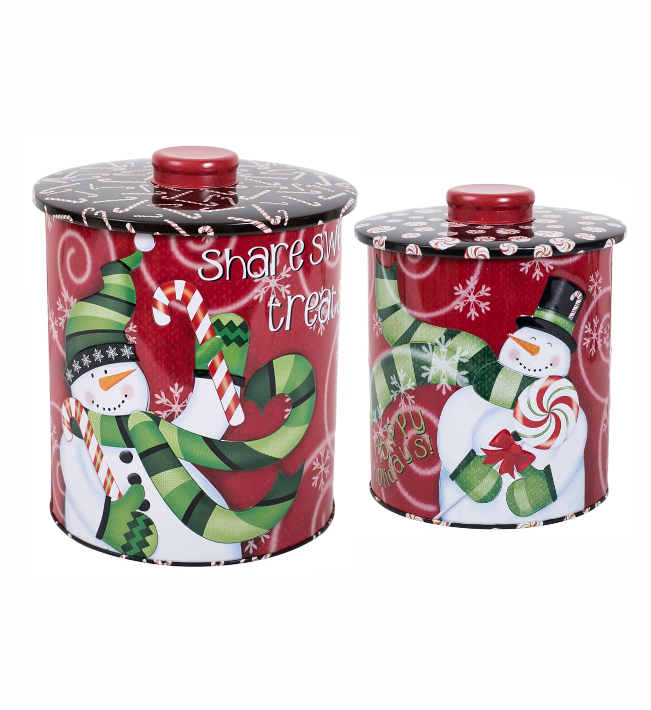 Коробочка металл НГ, кпл.2шт | Интернет-магазин Кактус