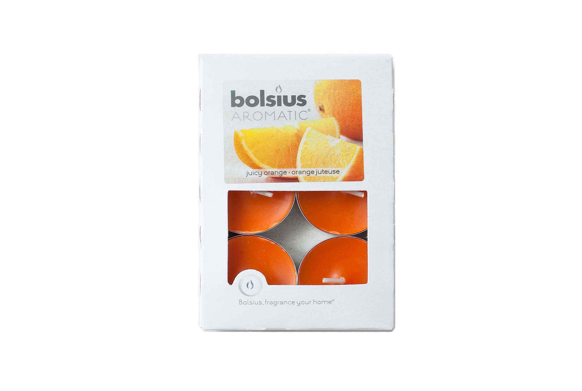 Таблетки `Bolsius`4 ч. Уп. 6 шт (оранж) | Интернет-магазин Кактус