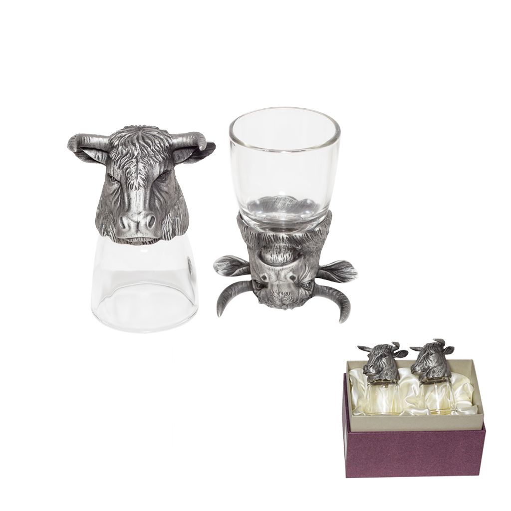 Рюмки Бык 2шт 50мл | Интернет-магазин Кактус