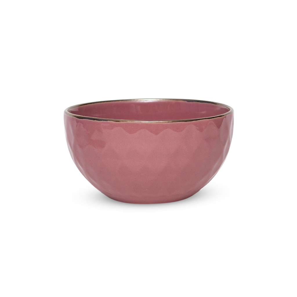 Плошка Модерн Грани розовый 13.6см | Интернет-магазин Кактус