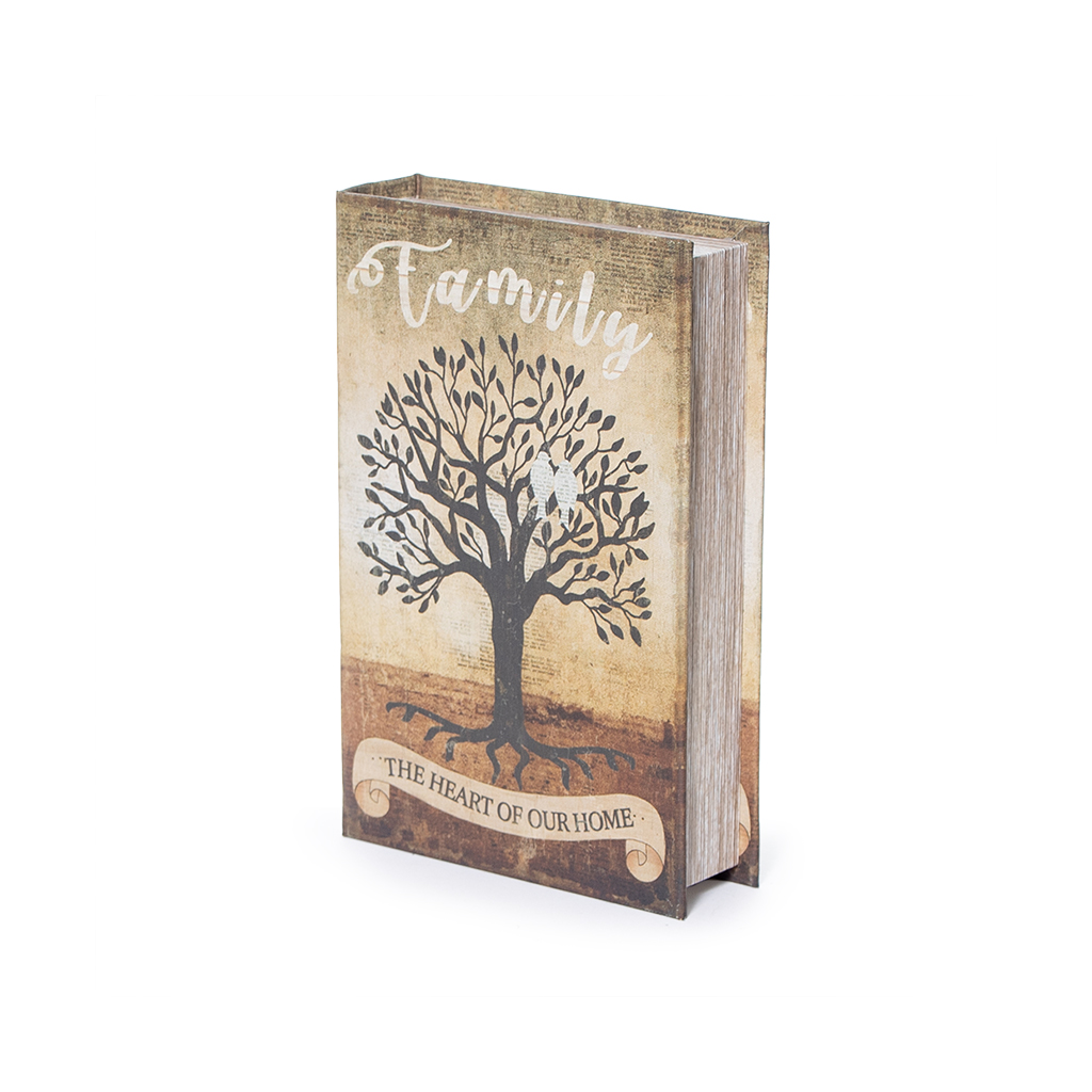 Шкатулка-фолиант Family S 24*15.5*5 см | Интернет-магазин Кактус