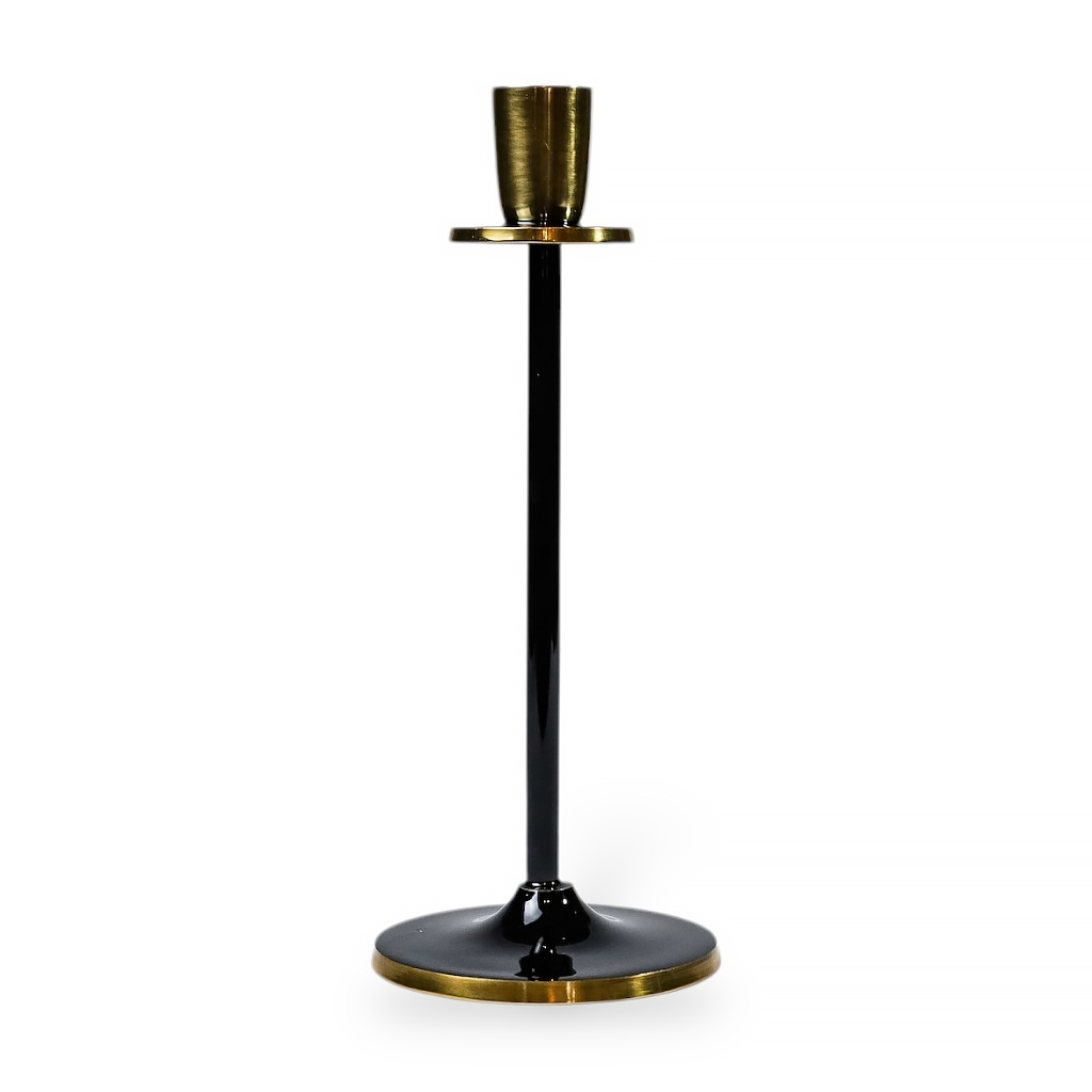 Подсвечник Noir Elegance черный 24,7 см | Интернет-магазин Кактус