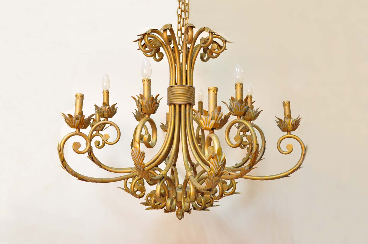 Люстра кована 12 * 60W 108 * h78см | Интернет-магазин Кактус