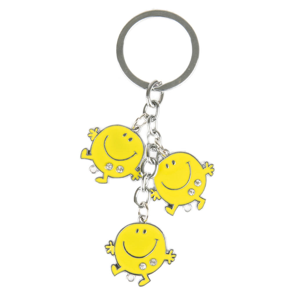 Брелок металл (Смайлик мальчик трешка) | Интернет-магазин Кактус