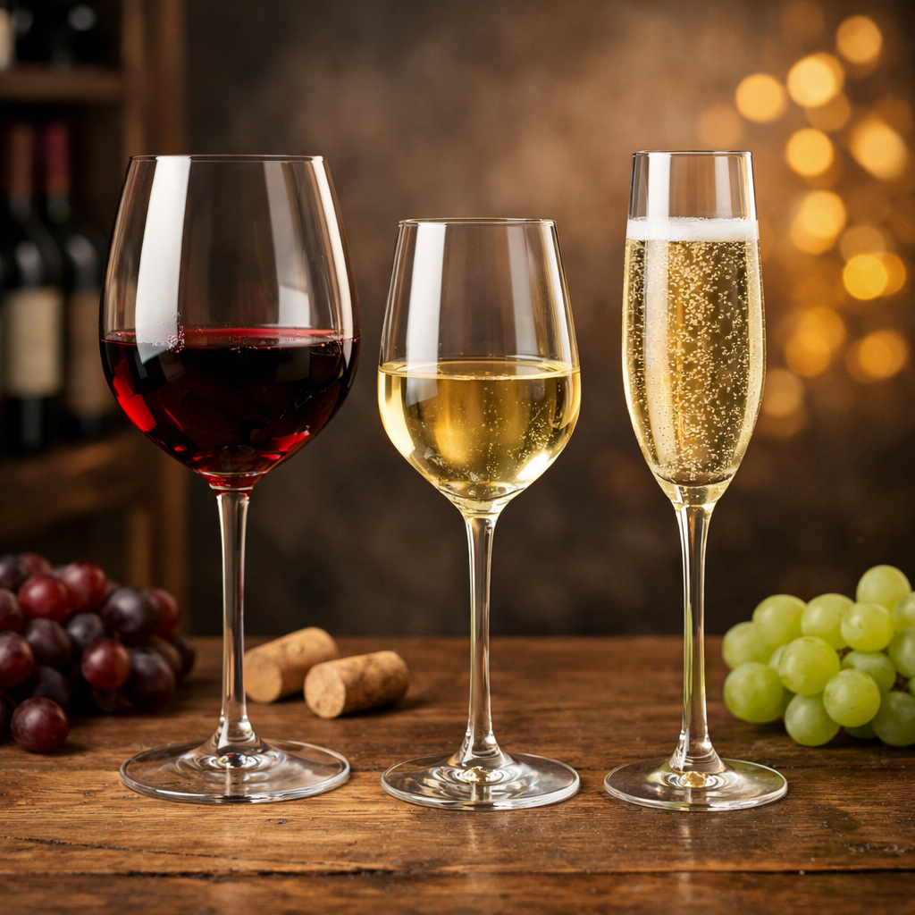 Бокалы для вина: чем отличаются для красного, белого и игристого, и почему форма важнее “красоты”