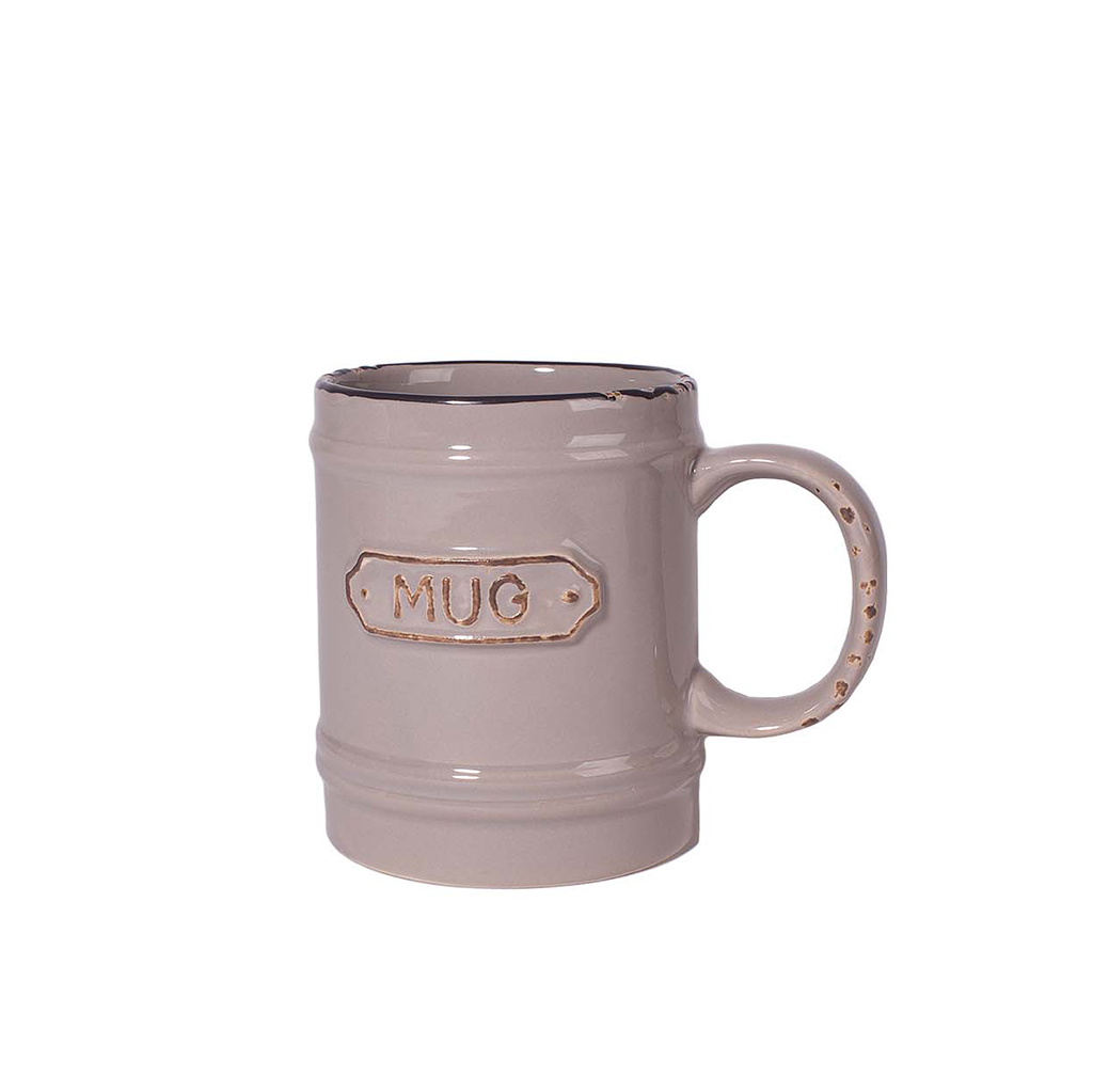 Кружка MUG сіра 350ml 9.5 * 7.7см | Интернет-магазин Кактус