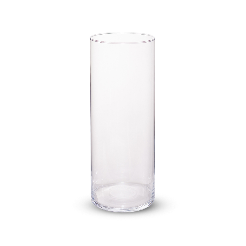 Ваза скло прозора Цил. Maida 19 * 60 см | Интернет-магазин Кактус