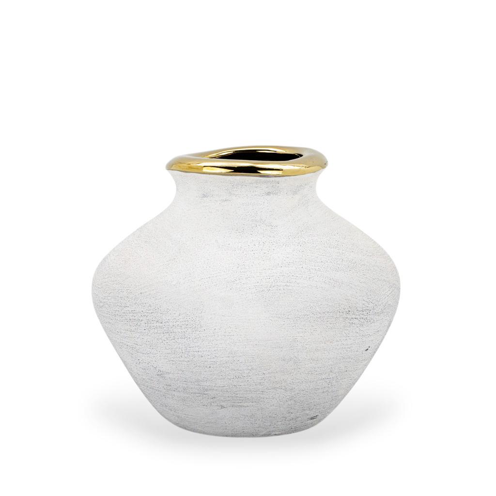 Ваза керамическая Soft Ivory 19,5см | Интернет-магазин Кактус