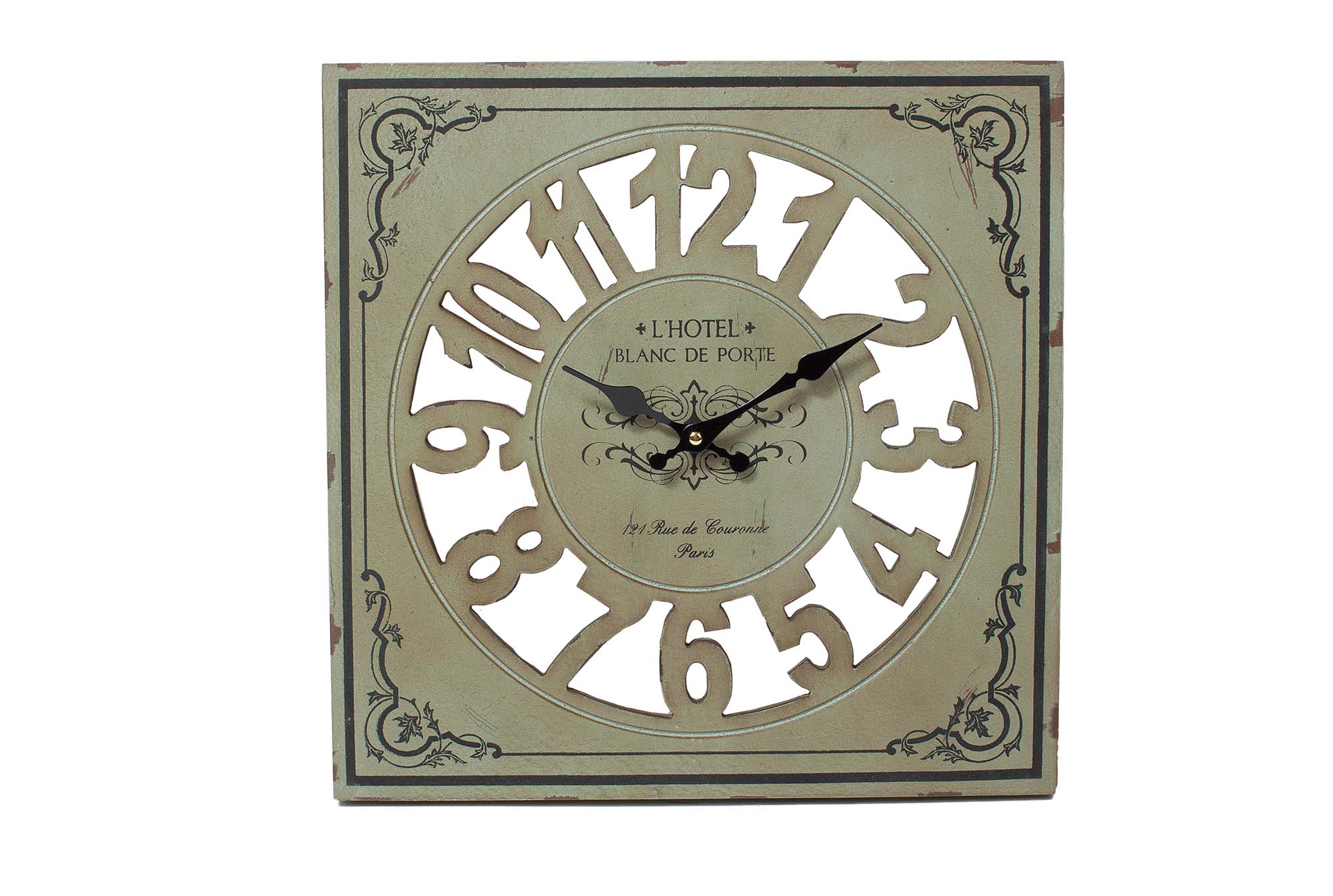 Годинник  настінний МДФ 40 * 40см | Интернет-магазин Кактус