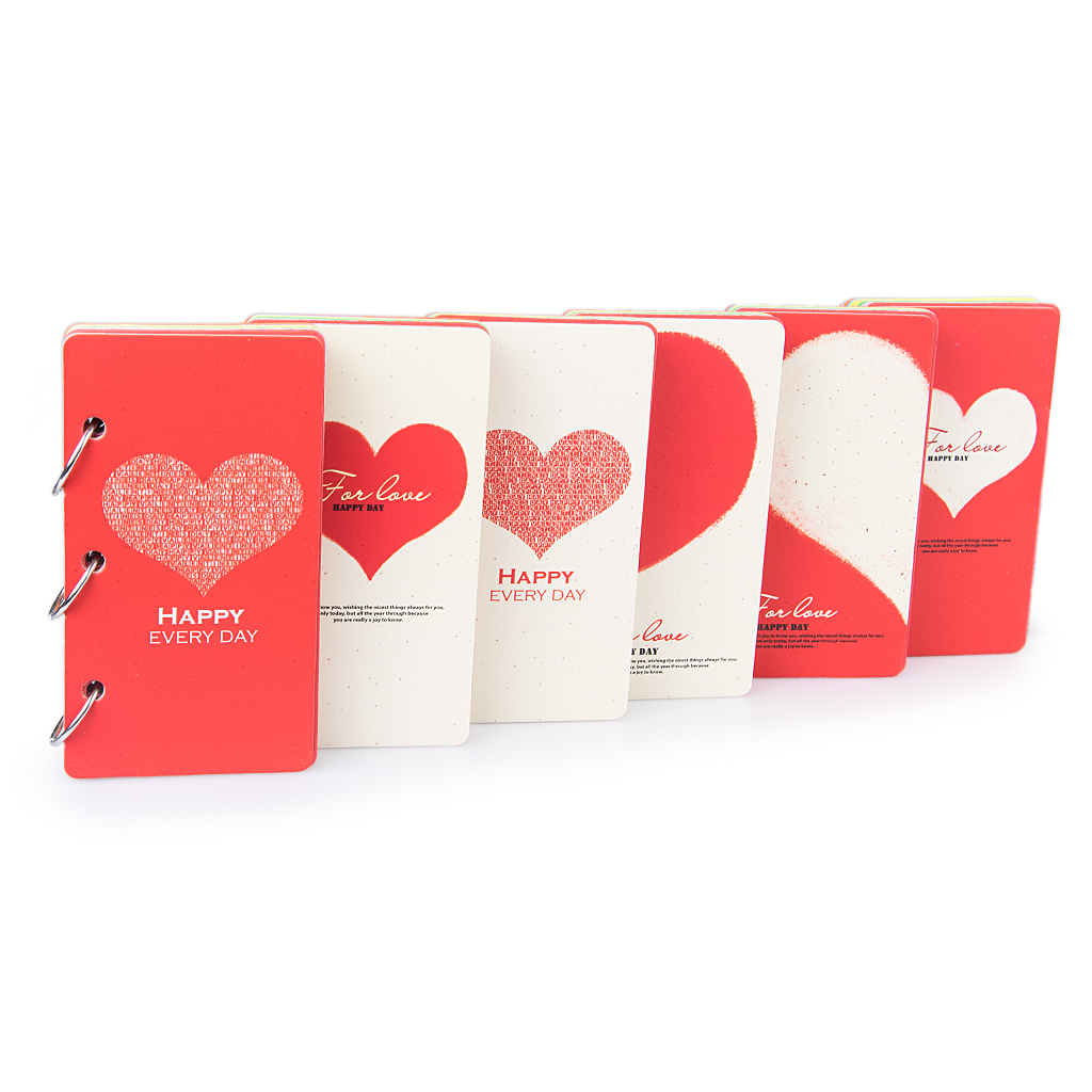 Блокнот отрывной For Love 6 видов 14.5*8*2см | Интернет-магазин Кактус