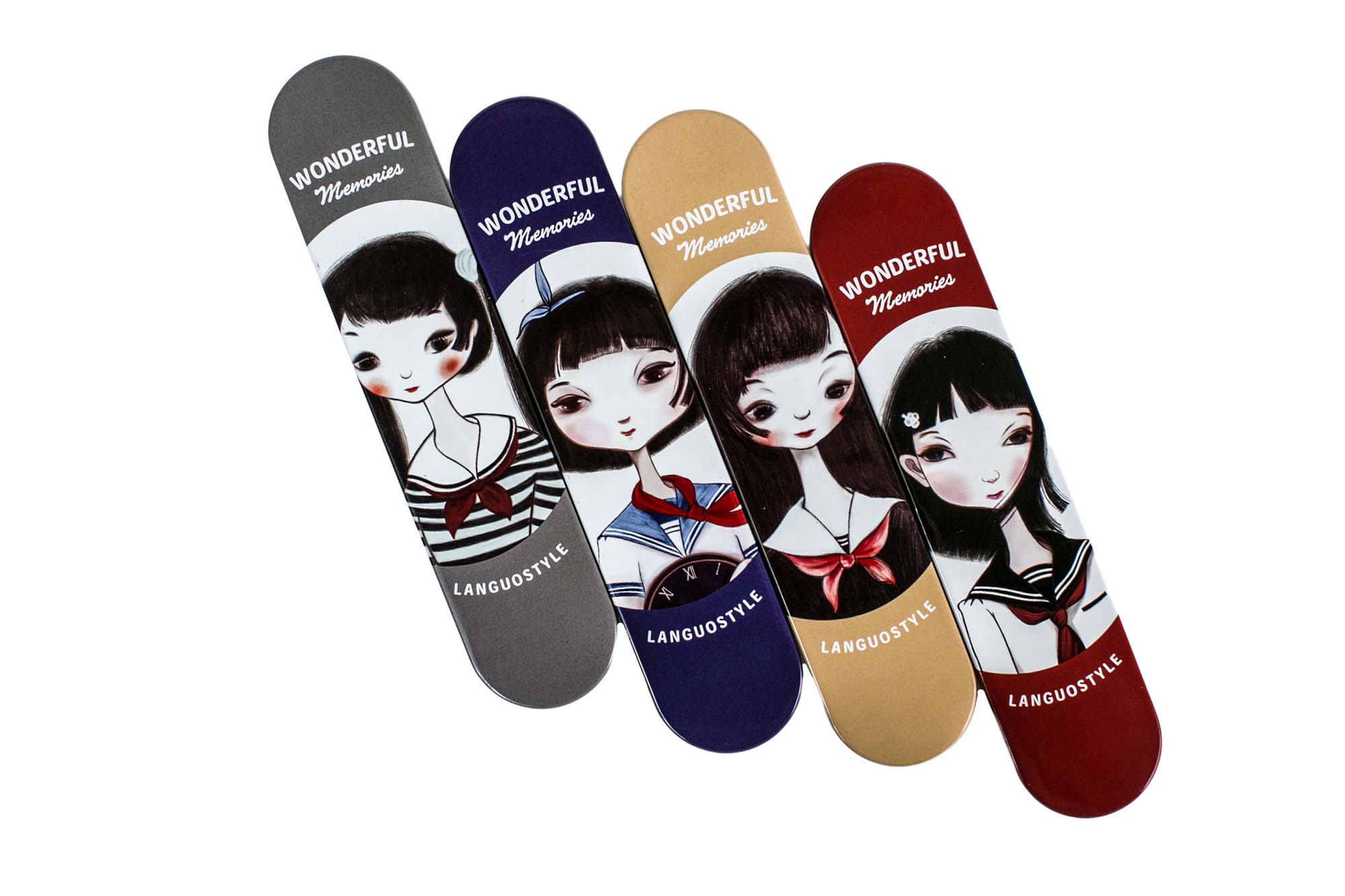 Пенал Дівчата метал 190 * 42 * 23mm | Интернет-магазин Кактус