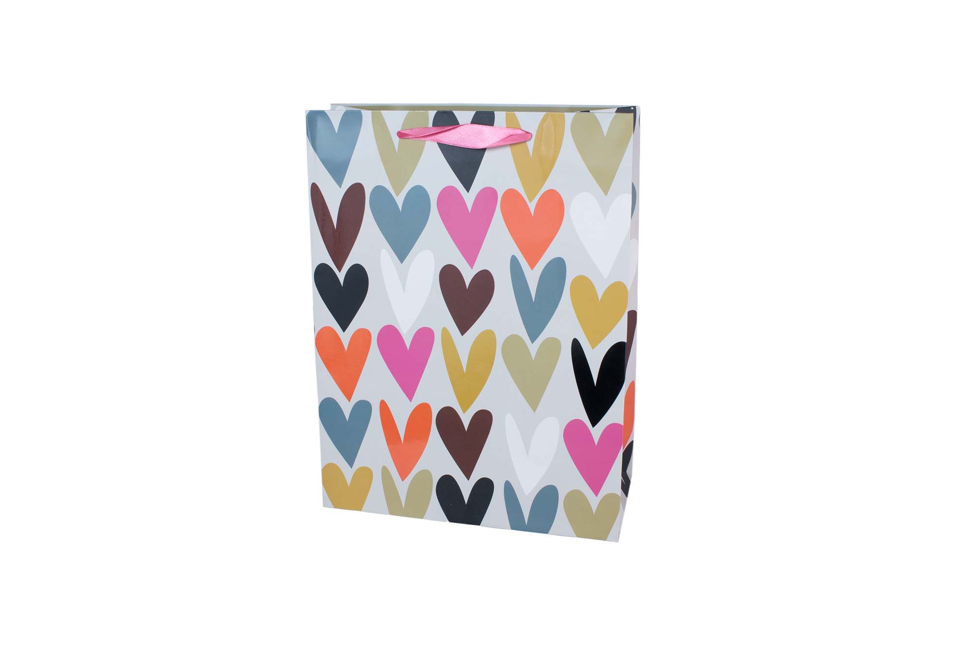 Пакет бум. Серце L 266 * 350 * 114мм | Интернет-магазин Кактус