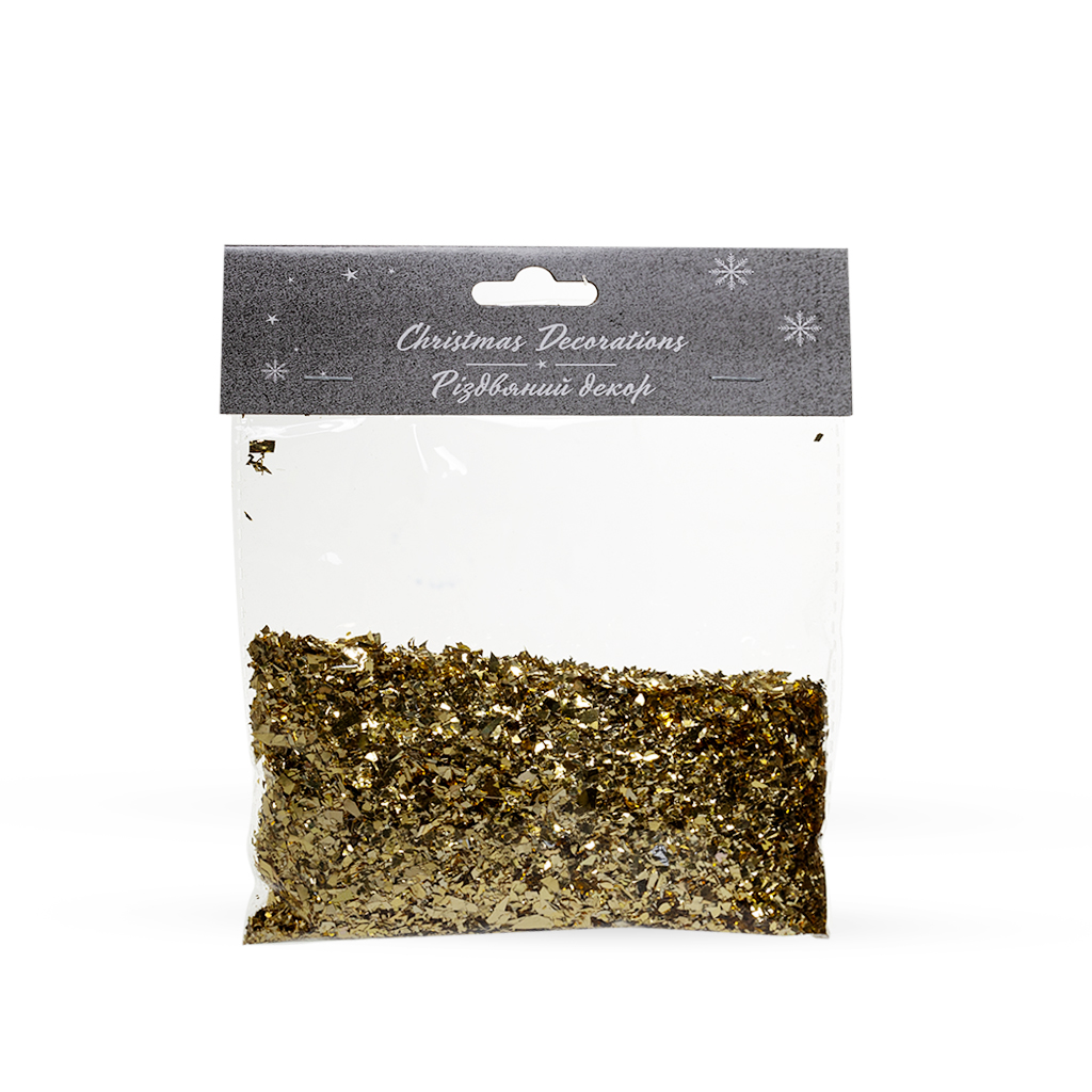 Наполнитель Снег золотой кристалл 40г | Интернет-магазин Кактус