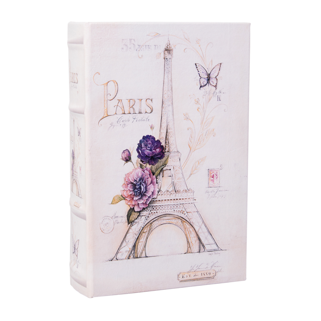 Шкатулка фолиант Paris ПУ  L | Интернет-магазин Кактус