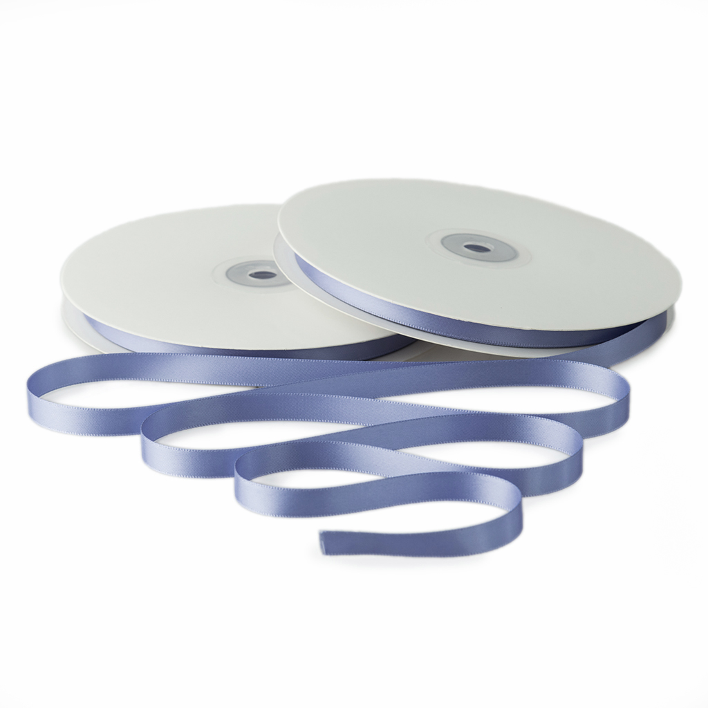 Лента Атлас сиреневая 1 см (45m) | Интернет-магазин Кактус