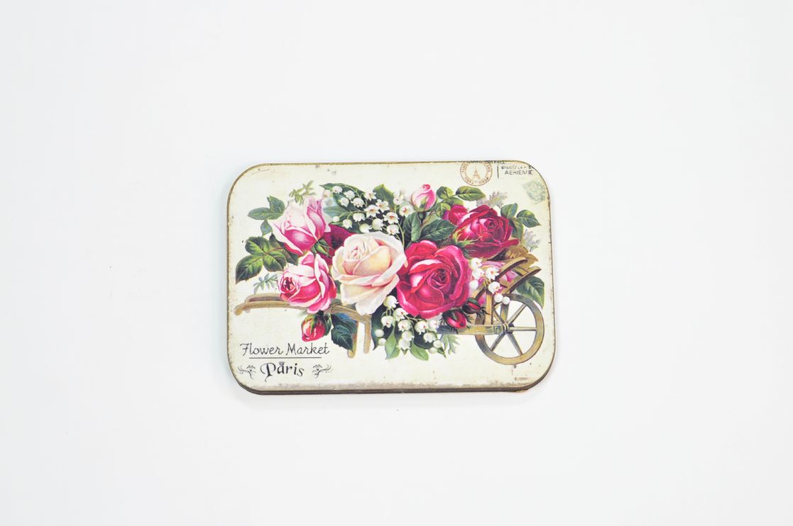 Магнит 5.5*5.5см (Розы в телеге) | Интернет-магазин Кактус