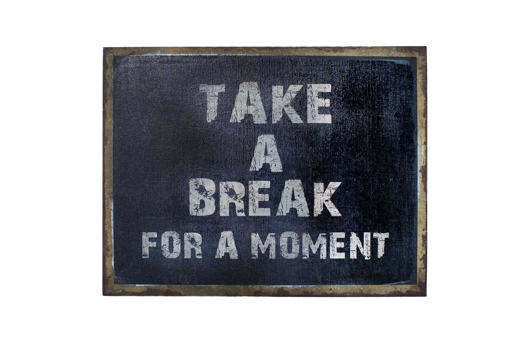 Пано Take a Break (льон) 35*45см | Интернет-магазин Кактус