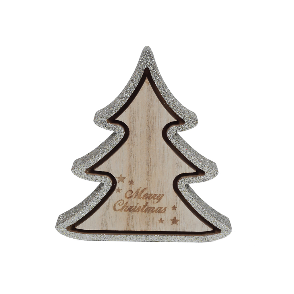 Декор Елка МДФ 15*2.5*17см | Интернет-магазин Кактус