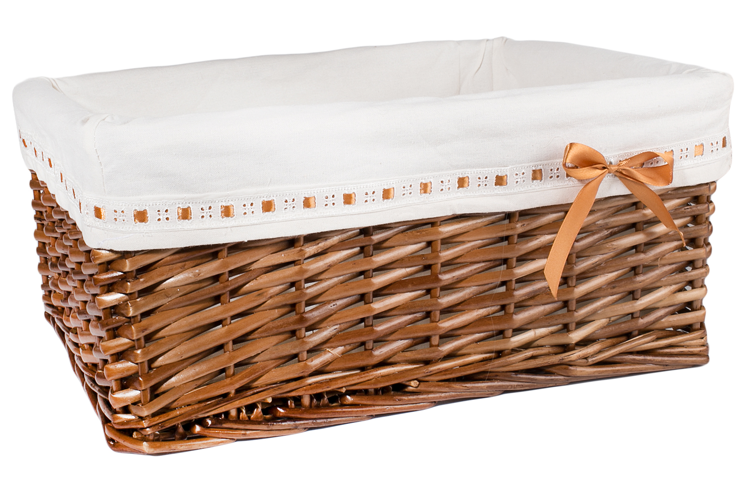 Корзинка (бантик) M 46*35*20cm | Интернет-магазин Кактус