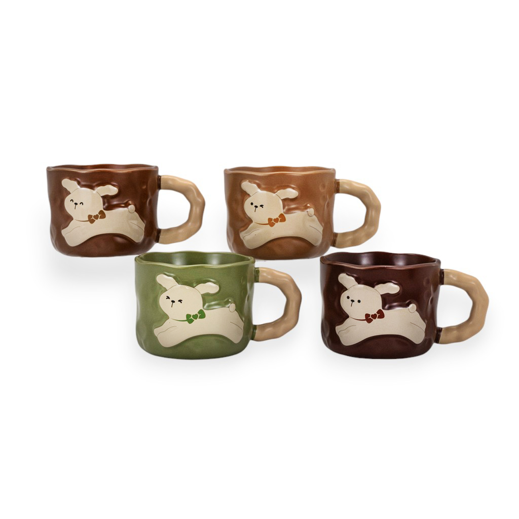 Чашка керамическая Собачка 4 вида 350мл | Интернет-магазин Кактус