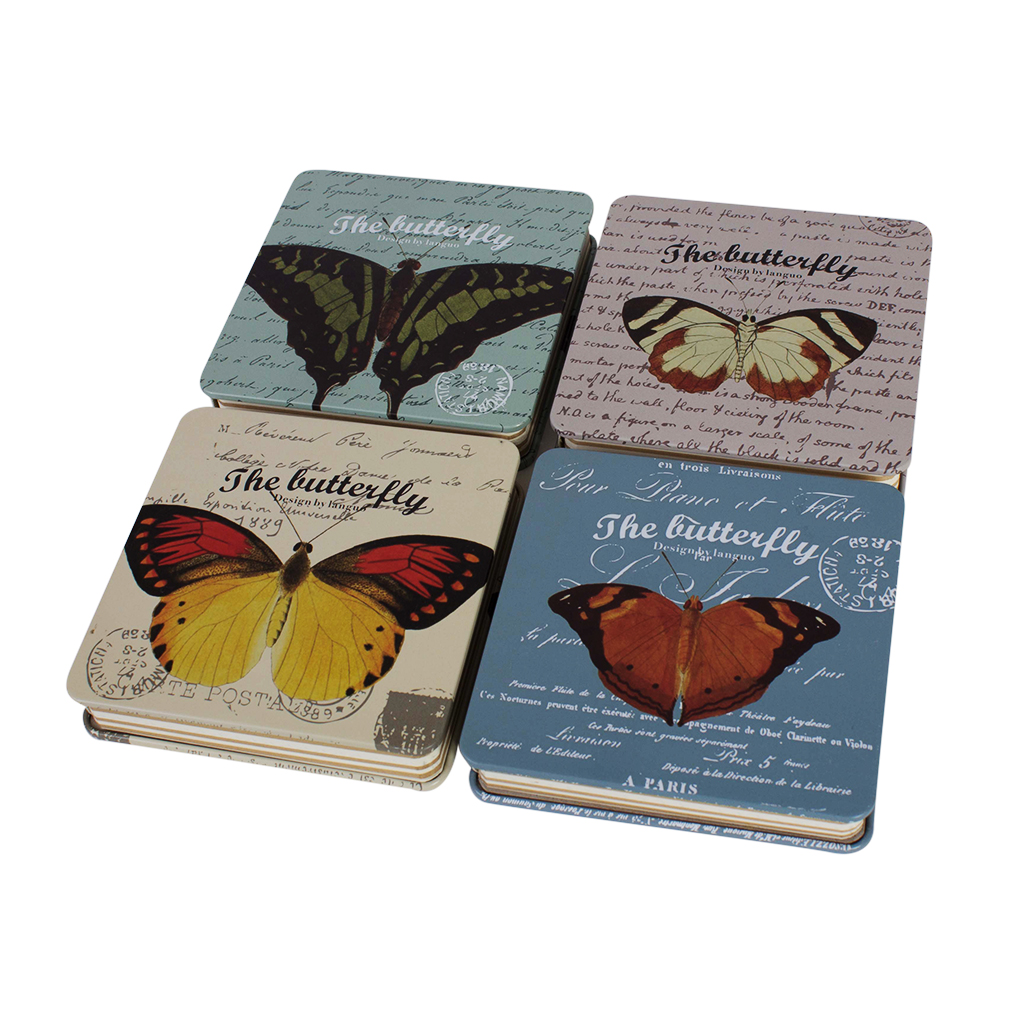 Блокнот метал Butterfly 4 види | Интернет-магазин Кактус
