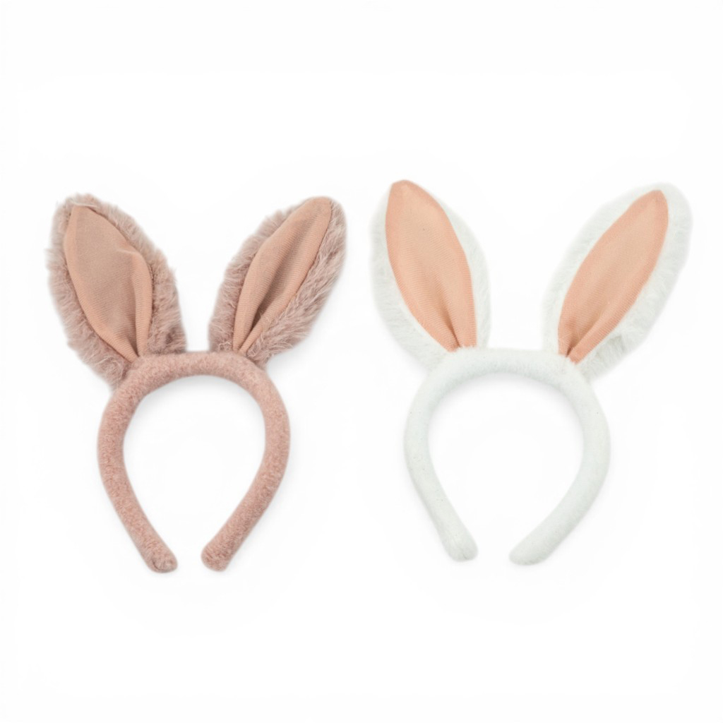 Декоративный пасхальный ободок Ушки 2 цвета 25,5см | Интернет-магазин Кактус