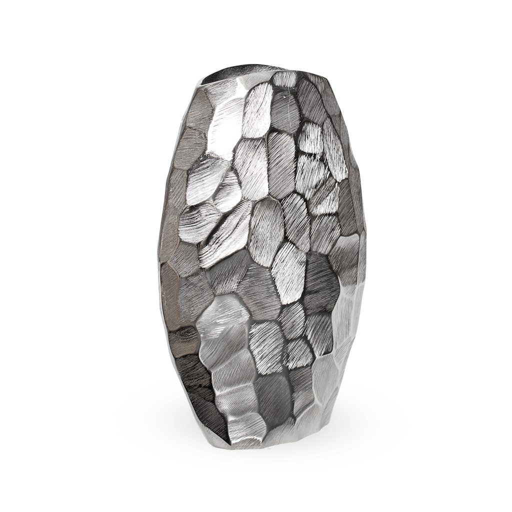 Ваза алюминиевая чеканка 30см | Интернет-магазин Кактус