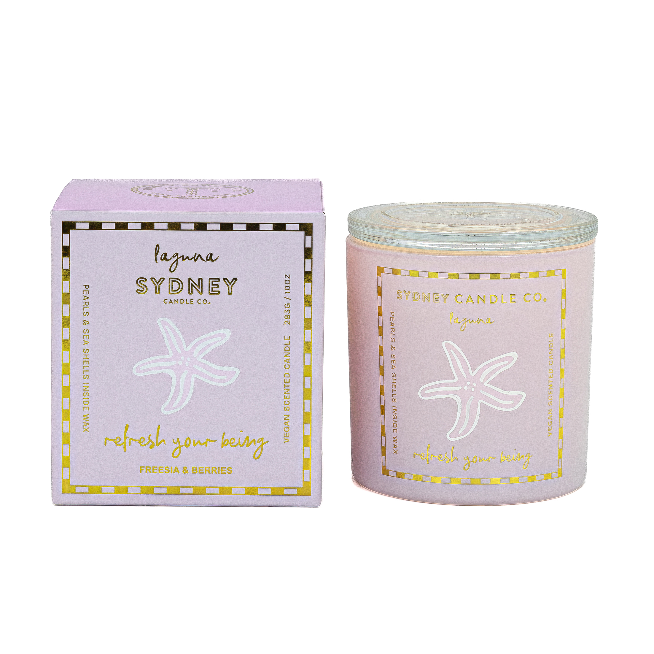 Свеча Laguna Sydney Freesia & berries 283гр | Интернет-магазин Кактус