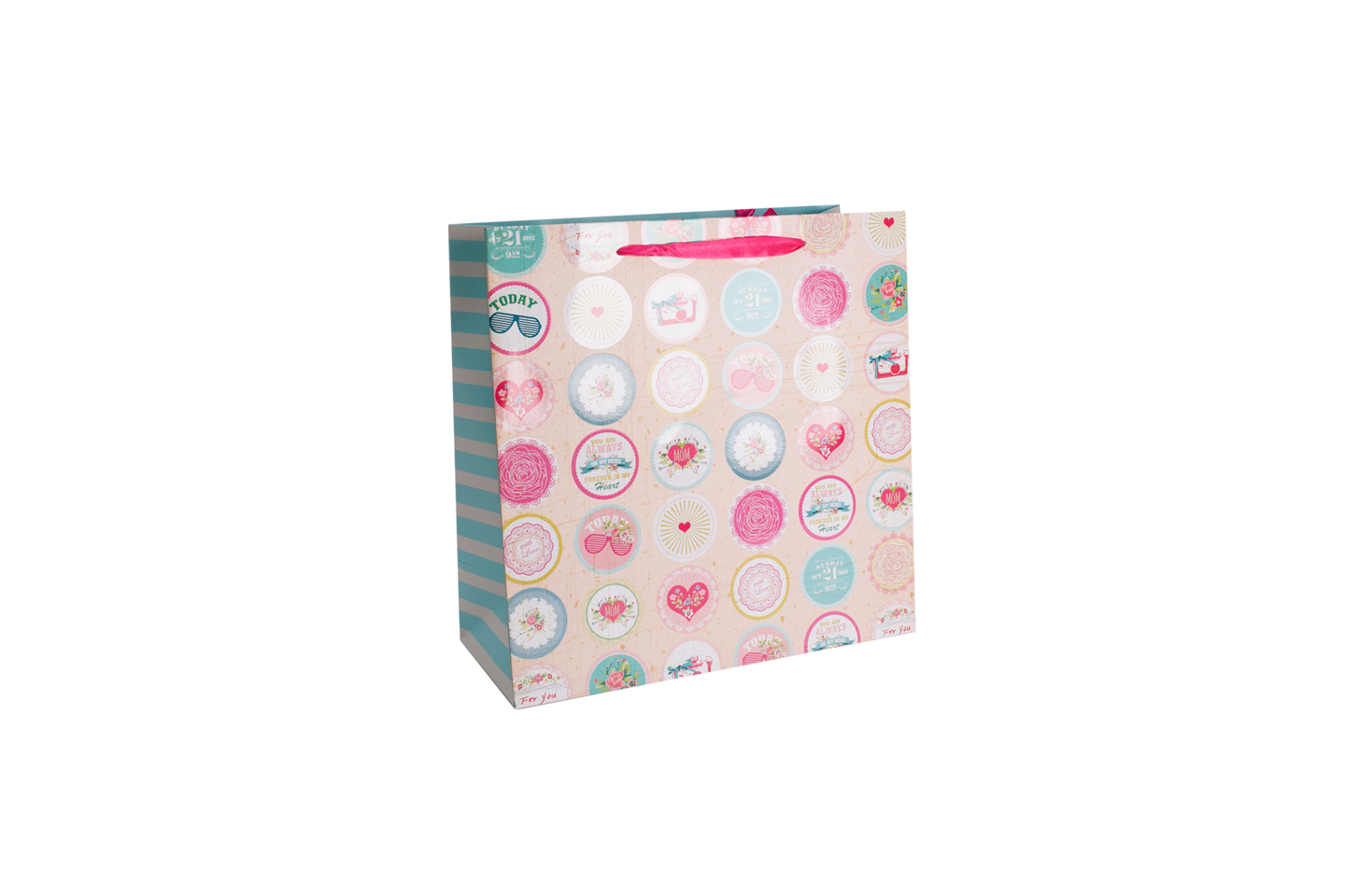 Пакет подарочный 29.8*29.8*12.8см | Интернет-магазин Кактус