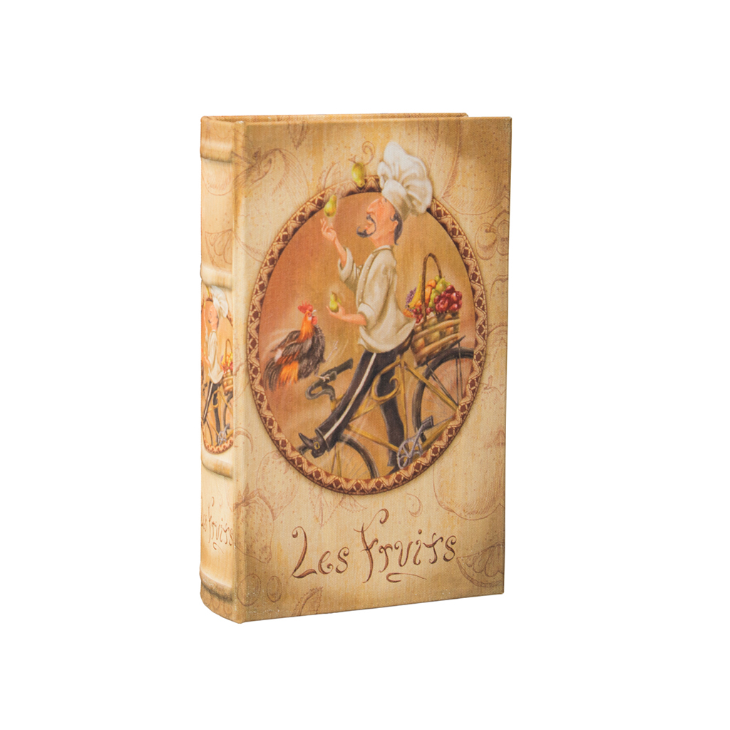 Шкатулка фоліант Кухар Fruits полотно M | Интернет-магазин Кактус