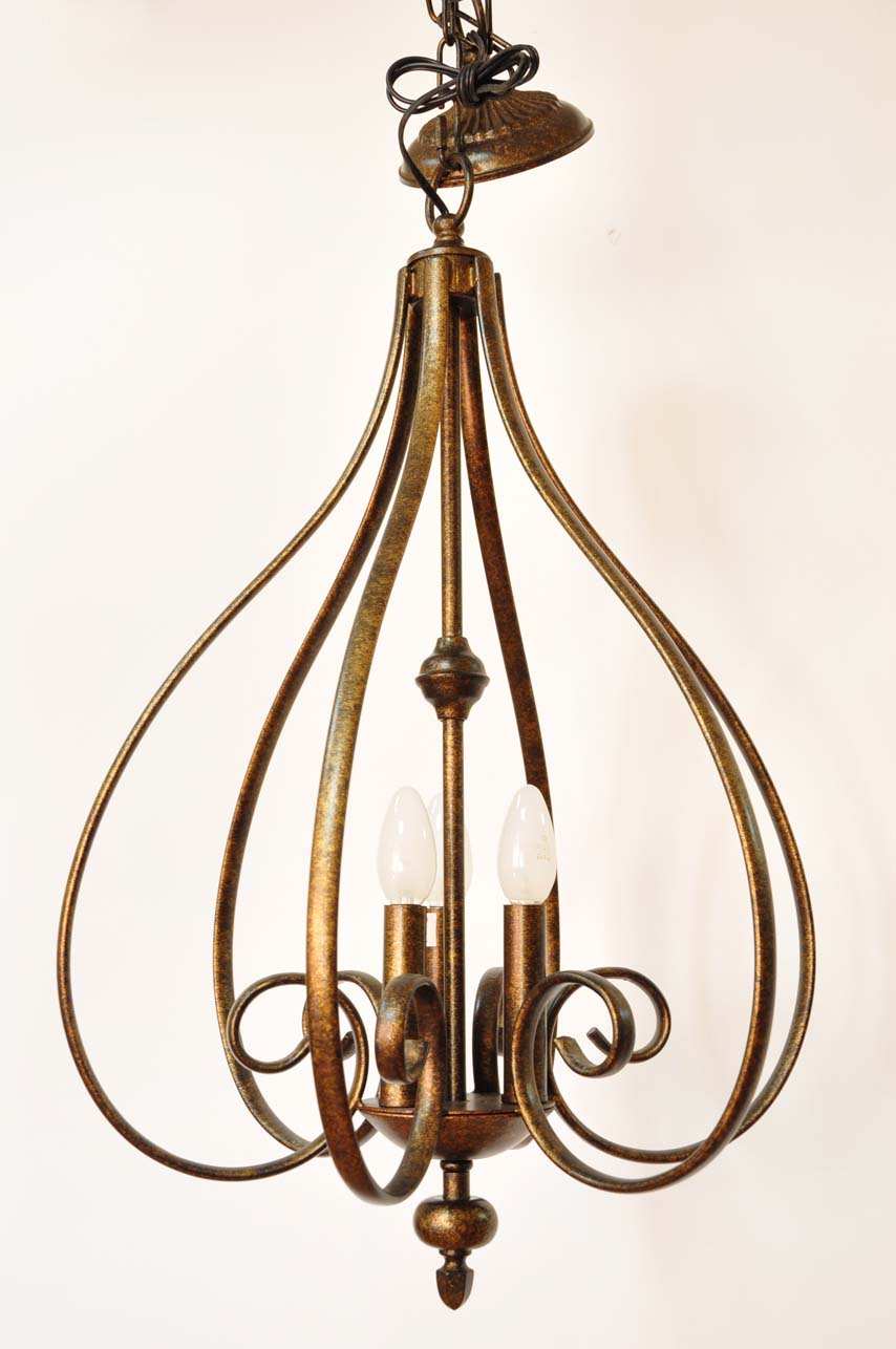 Люстра кованая 46 69h см | Интернет-магазин Кактус