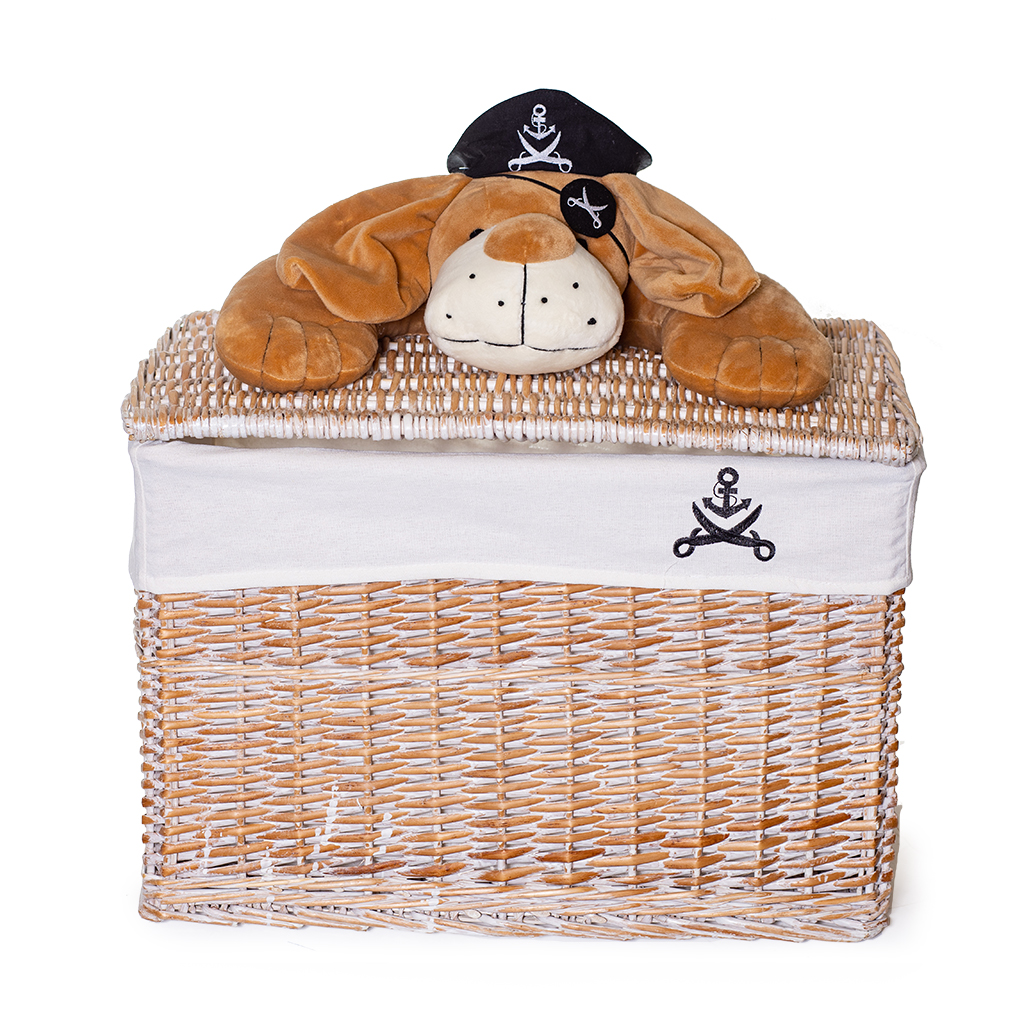 Корзина XL (Пес Пират) | Интернет-магазин Кактус