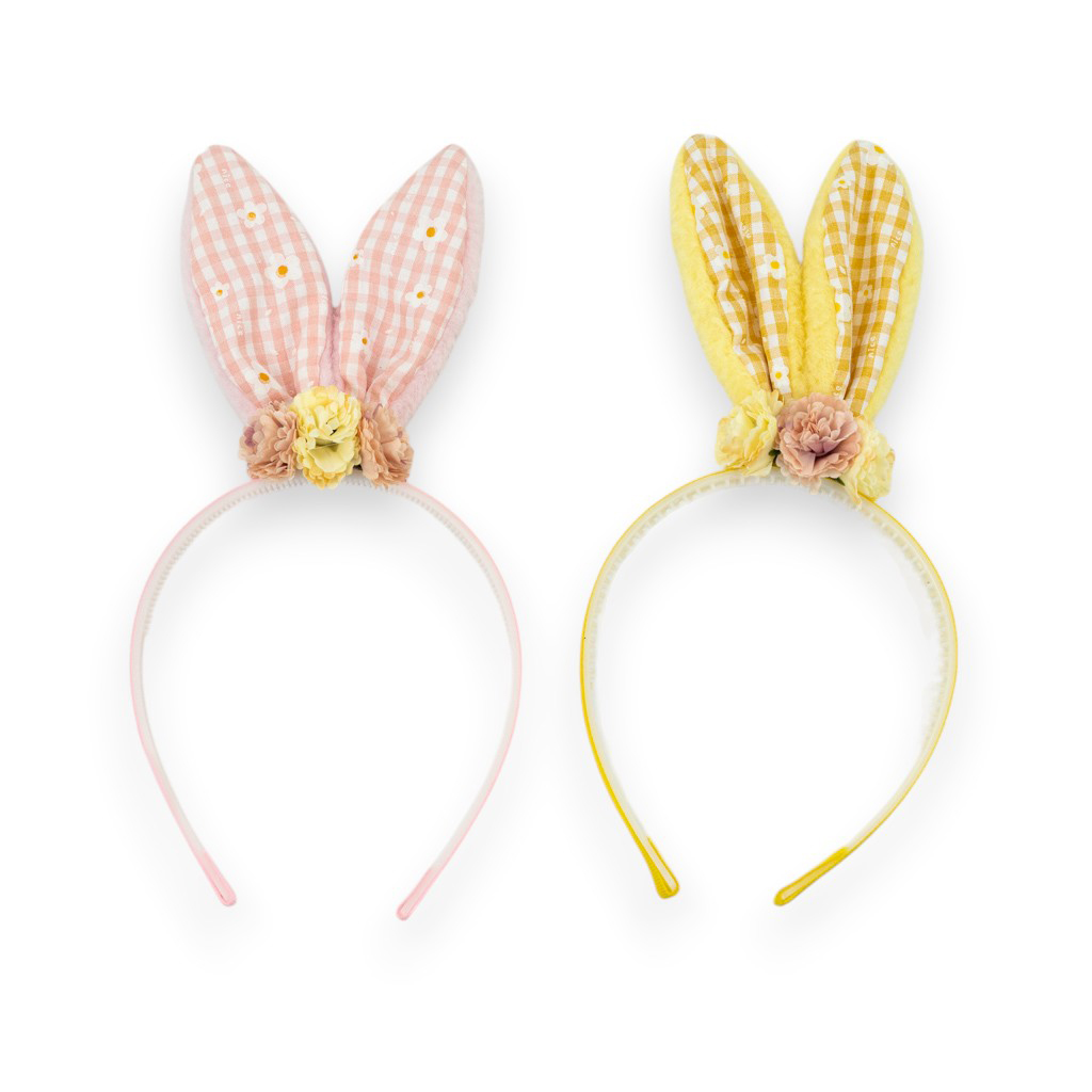 Декоративный пасхальный ободок Ушки 2 цвета 27см | Интернет-магазин Кактус