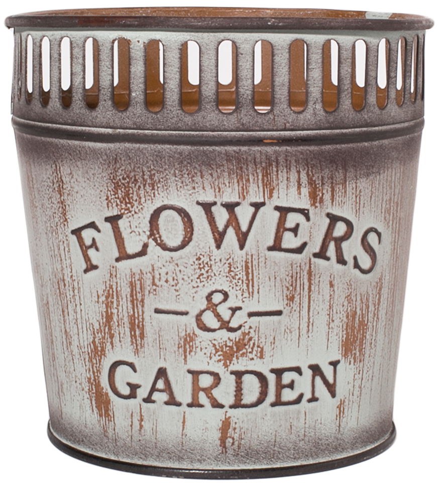 Кашпо M Flowers & Garden 18.5х15.5см | Интернет-магазин Кактус