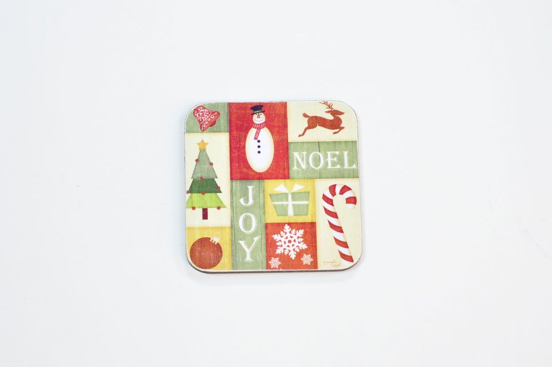 Магніт 5.5 * 7.5 см Joy Noel (червоний) | Интернет-магазин Кактус