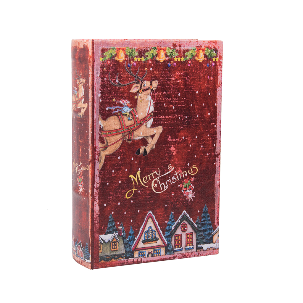 Шкатулка фоліант НР Merry Christmas ПУ M | Интернет-магазин Кактус
