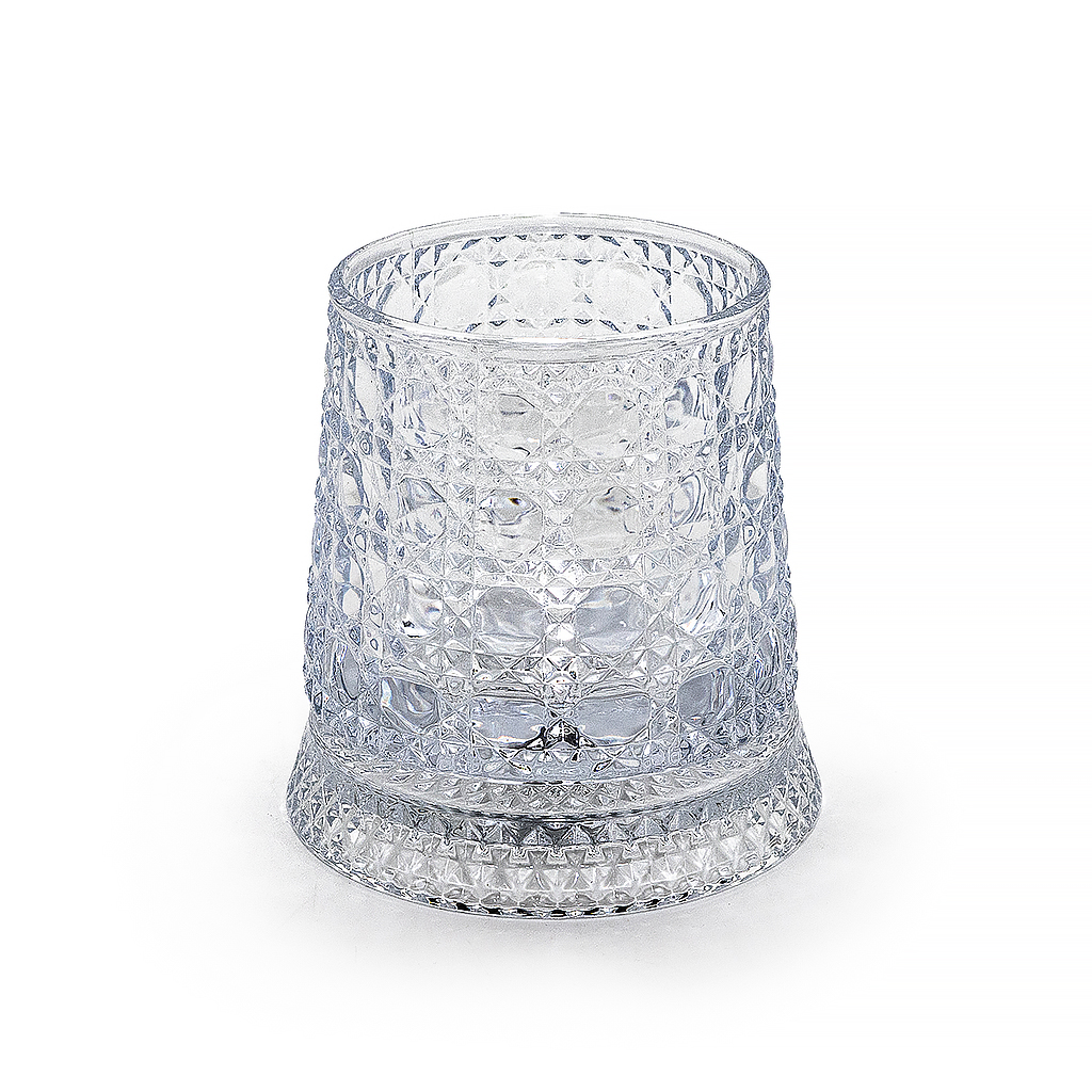 Стакан стеклянный вращающийся Crystal Spin прозрачный 260мл | Интернет-магазин Кактус