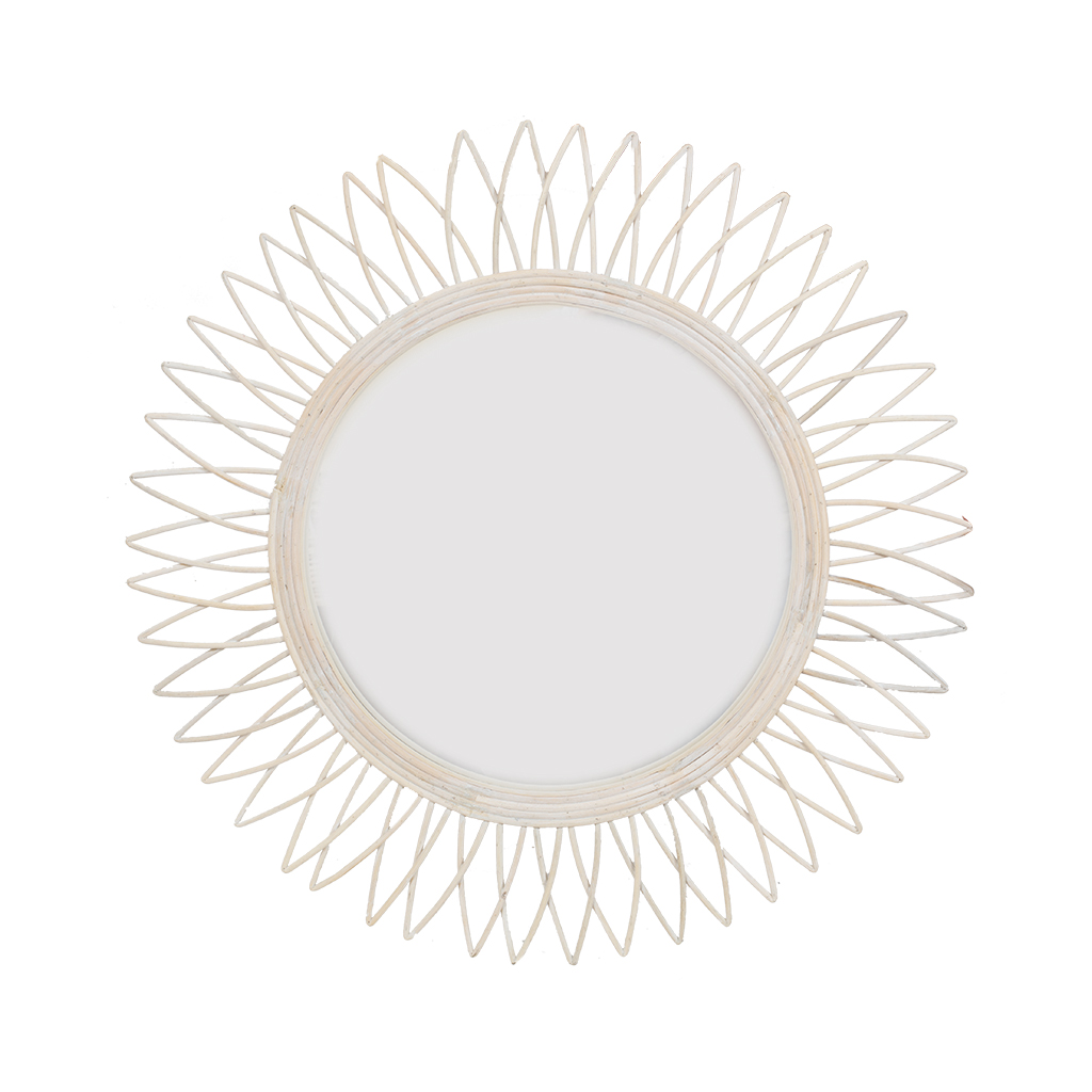 Зеркало Ротанг Солнце 74см | Интернет-магазин Кактус